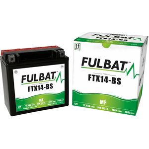 FTX14-BS MF Fulbat Motorcycle Battery